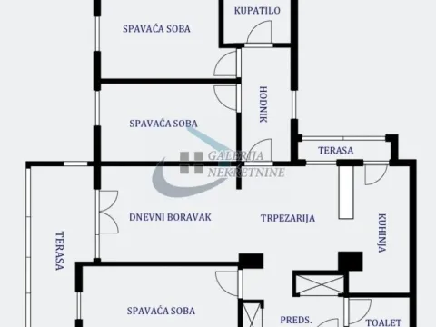 Izdavanje, trosoban stan, 78m², Cerak, Beograd - image 5