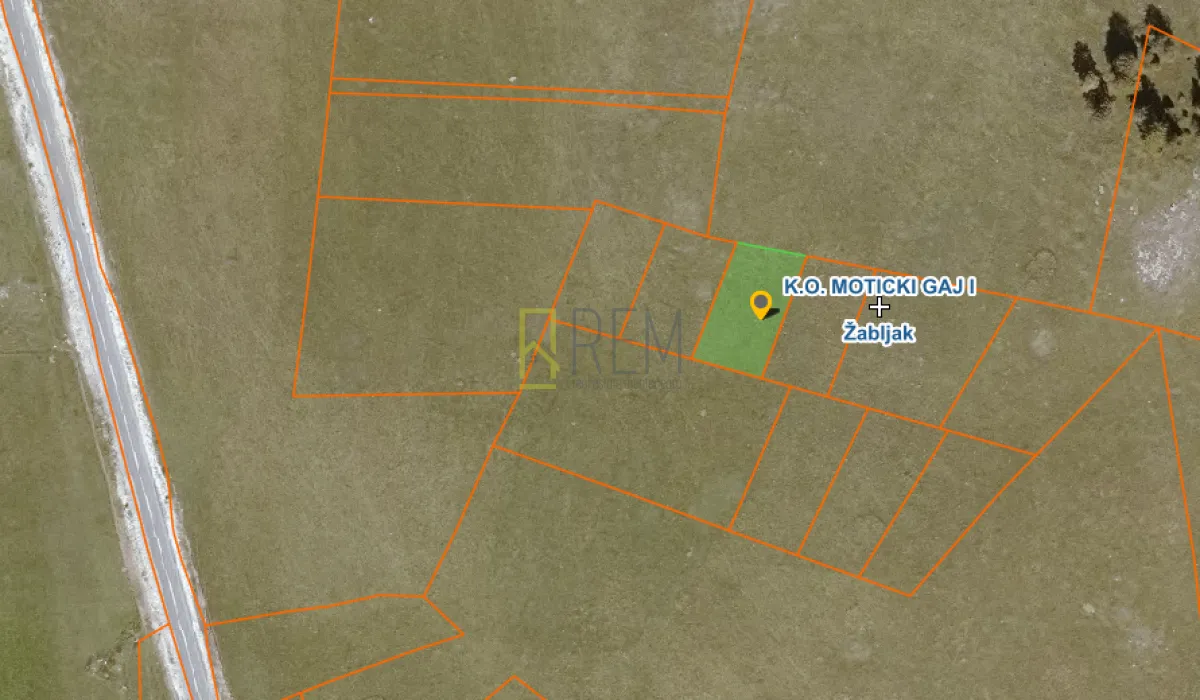 Prodaja, plac, 593m², Motički gaj, Žabljak