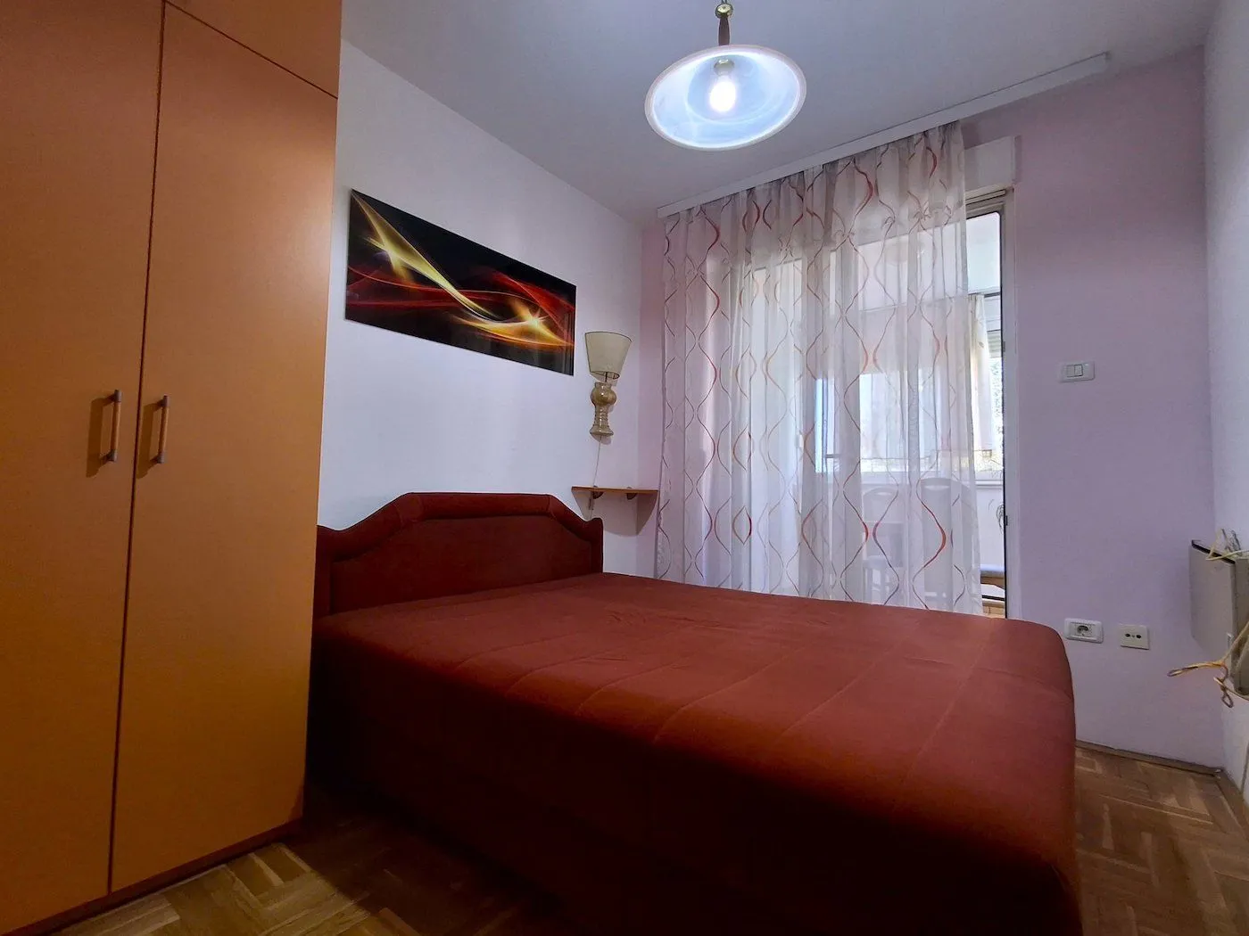 Rent, one bedroom apartment, 41m², Pobrežje, Podgorica