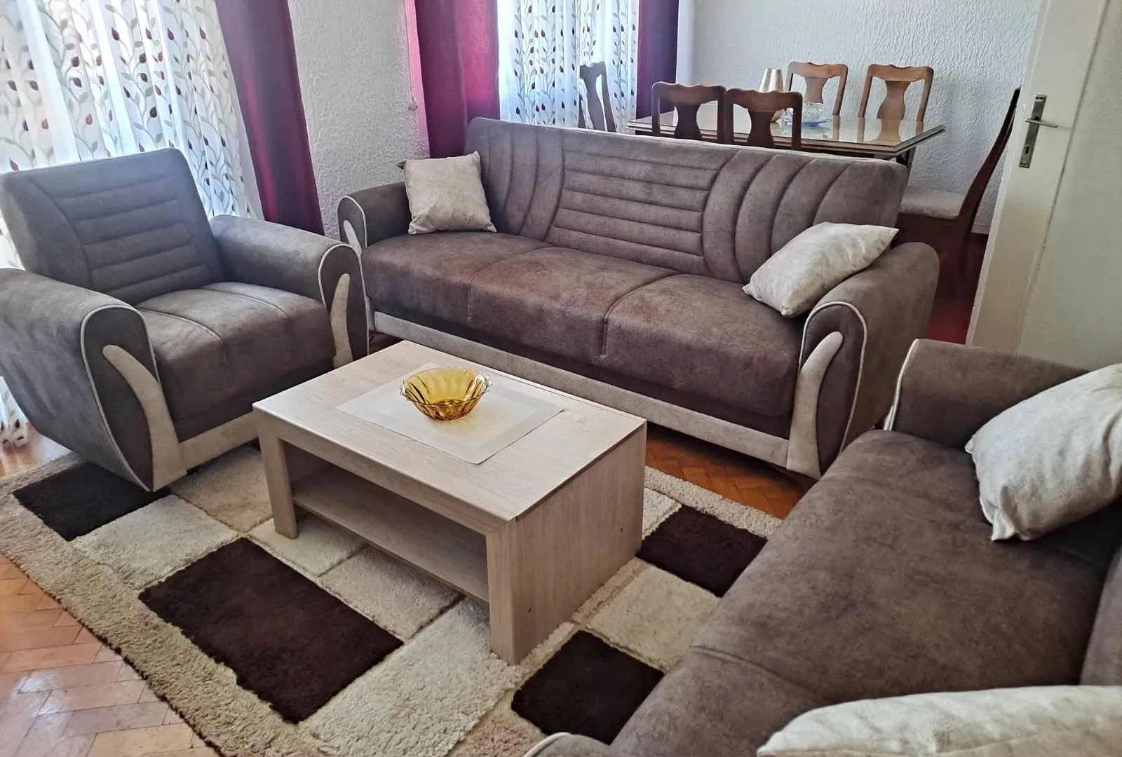 Rent, two bedroom apartment, 70m², Preko Morače, Podgorica