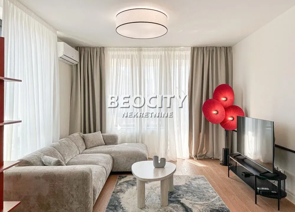 Izdavanje, trosoban stan, 85m², Beograd Na Vodi, Beograd