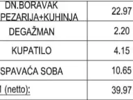 Sale, one bedroom apartment, 46m², Marići, Tivat - image 3