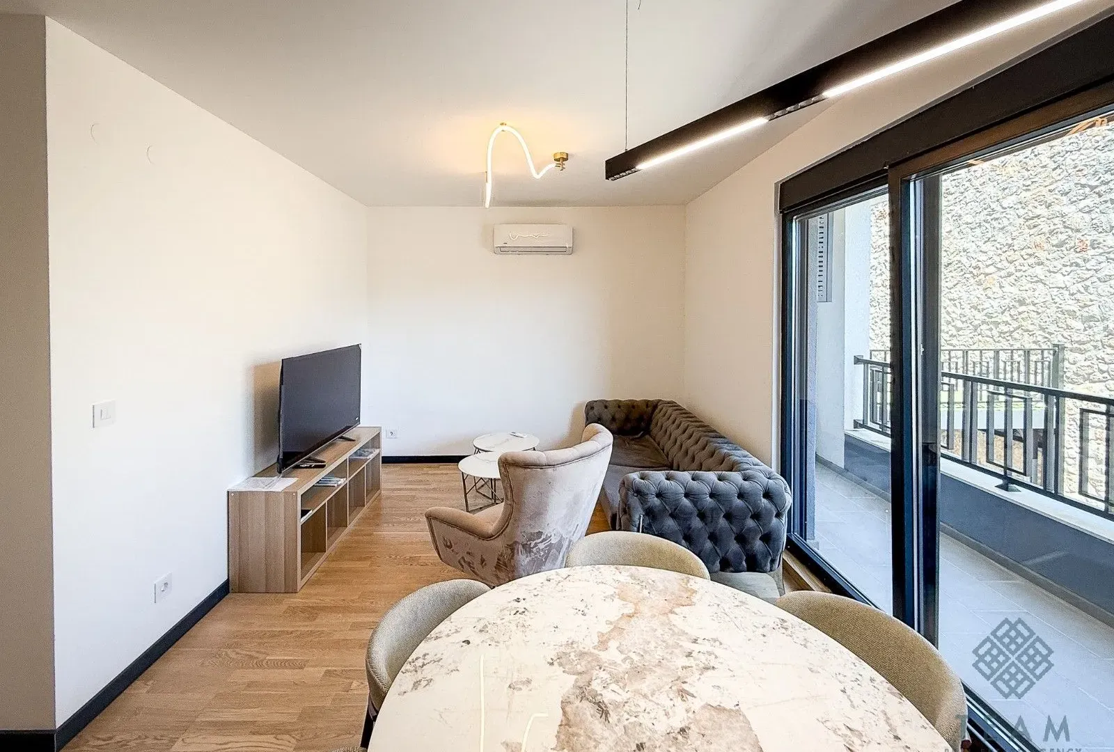 Rent, two bedroom apartment, 58m², Gorica C, Podgorica