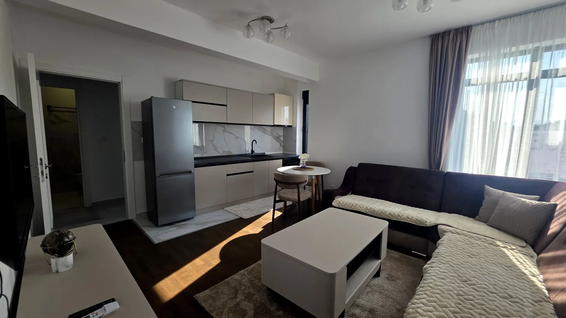 Rent, two bedroom apartment, 52m², Preko Morače, Podgorica