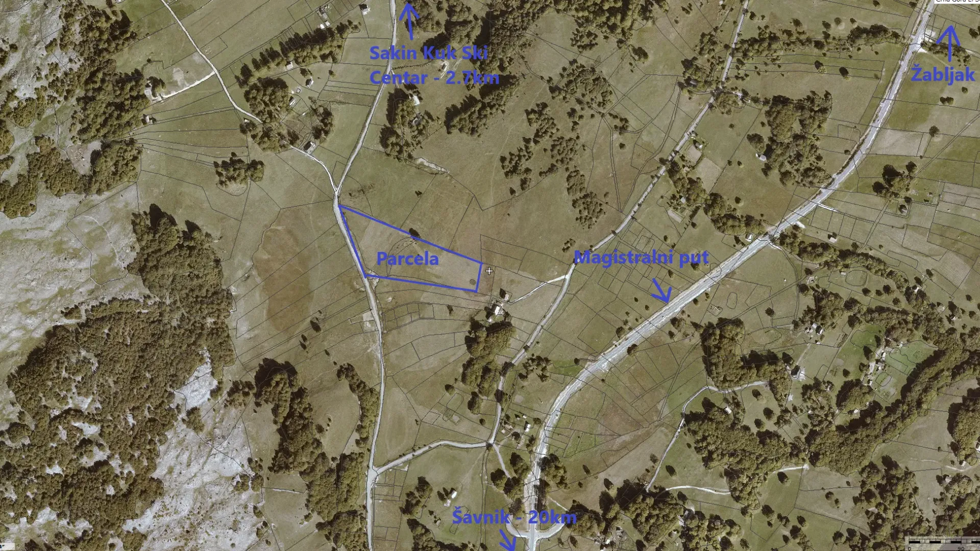 Prodaja, plac, 17500m², Pošćenski Kraj, Žabljak
