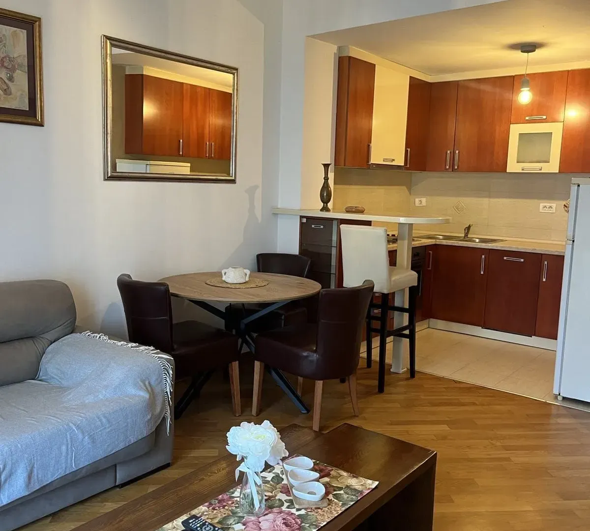 Izdavanje, jednosoban stan, 47m², Preko Morače, Podgorica