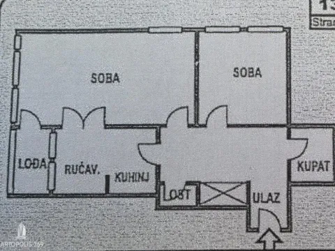Prodaja, dvosoban stan, 59m², Novi Beograd Sve Podlokacije, Beograd - image 14