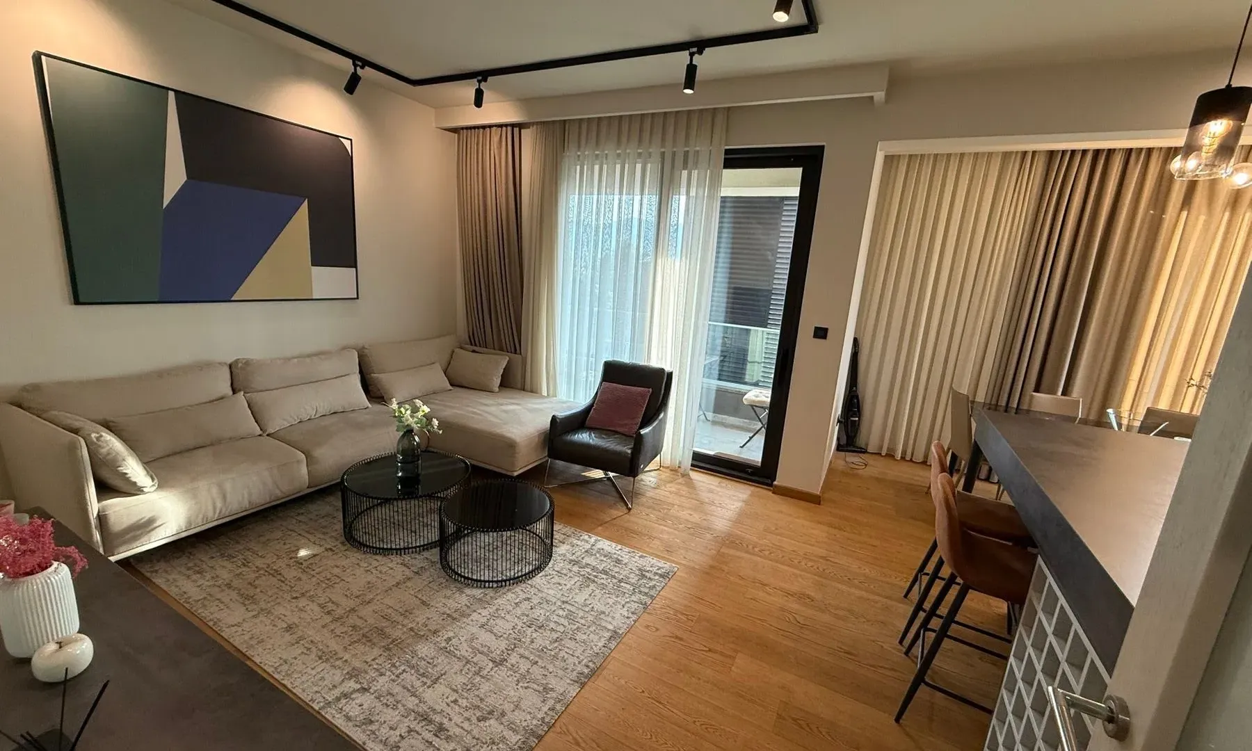 Rent, one bedroom apartment, 66m², Zagorič, Podgorica