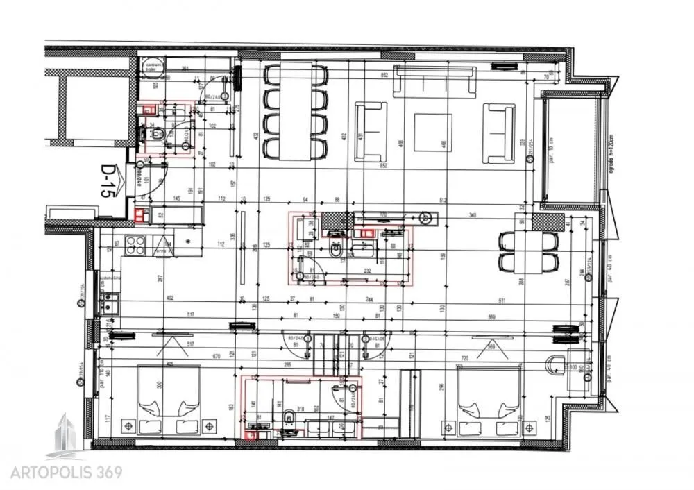 Prodaja, trosoban stan, 140m², Stari Grad, Beograd