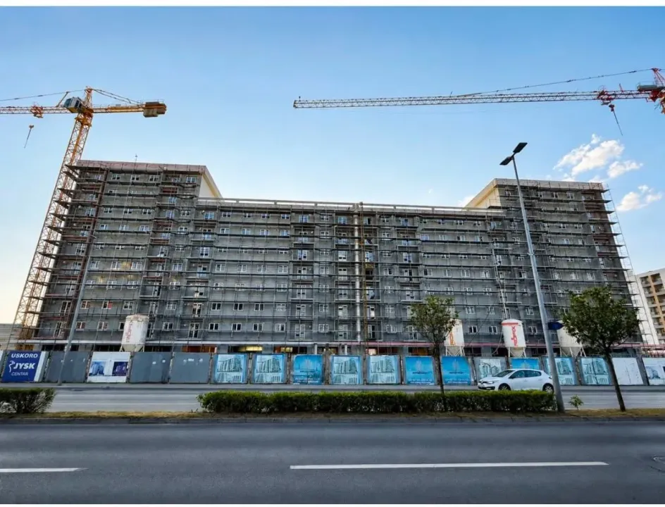 Prodaja, jednosoban stan, 38m², Stari Aerodrom, Podgorica