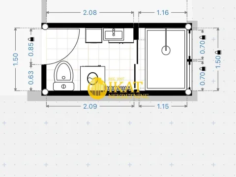 Prodaja, dvosoban stan, 57m², Tašmajdan, Palilula Sve Podlokacije - image 13