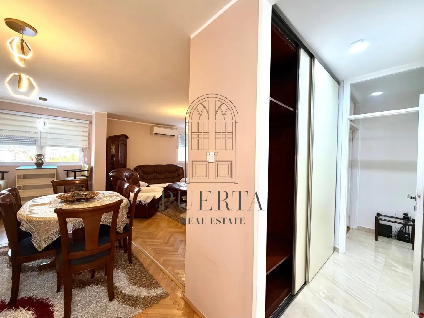 Rent, two bedroom apartment, 78m², Blok 5, Podgorica