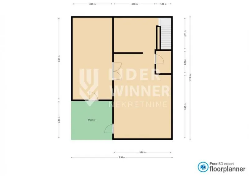 Rent, four bedroom apartment, 260m², Savski Venac, Beograd