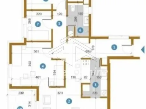 Rent, four bedroom apartment, 105m², Zvezdarska Šuma, Zvezdara Sve Podlokacije - image 24