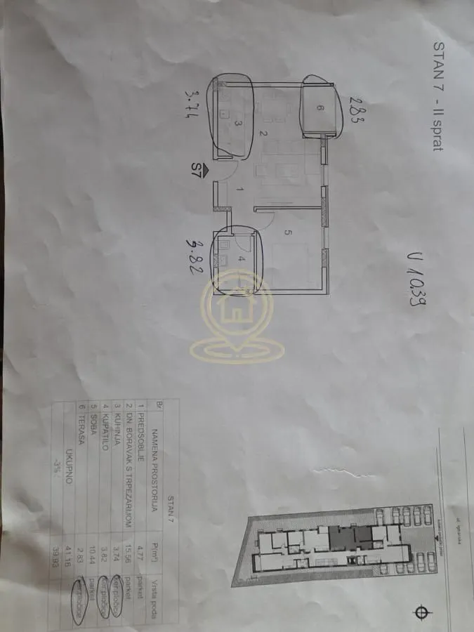 Prodaja, jednosoban stan, 40m², Palilula, Niš