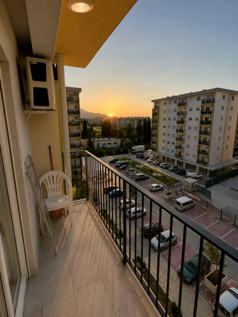 Rent, one bedroom apartment, 42m², Pobrežje, Podgorica