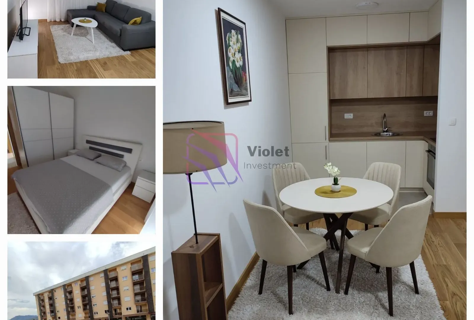 Rent, one bedroom apartment, 45m², New City, Podgorica