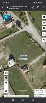 Satelitski snimak katastarske parcele u Tuzima sa državnog geoportala. - image 2