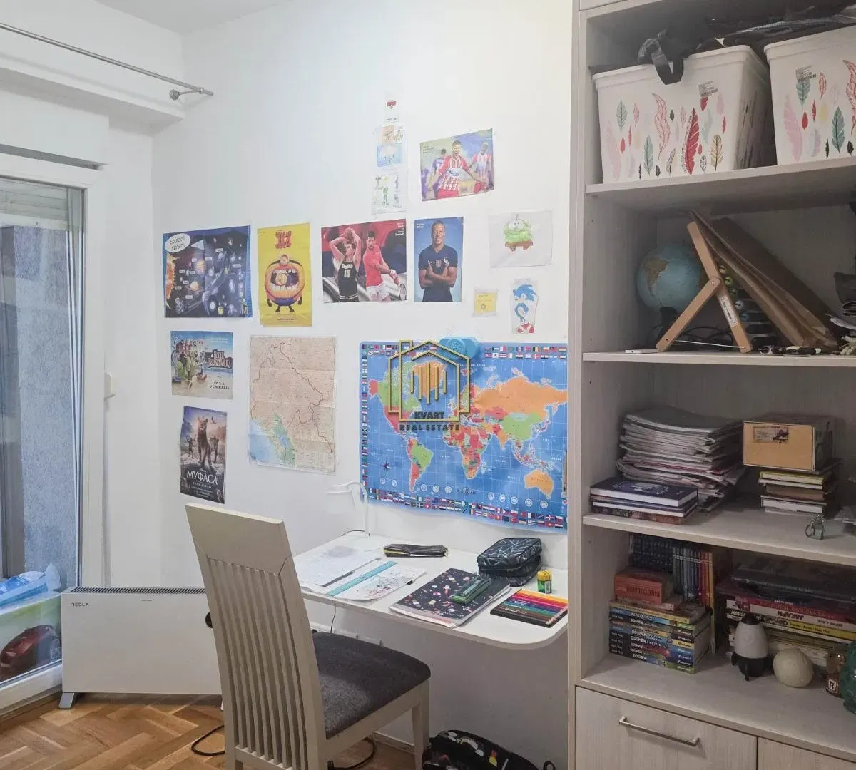 Rent, two bedroom apartment, 62m², Blok 9, Podgorica