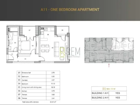 Prodaja, jednosoban stan, 49m², Risan, Kotor - image 23