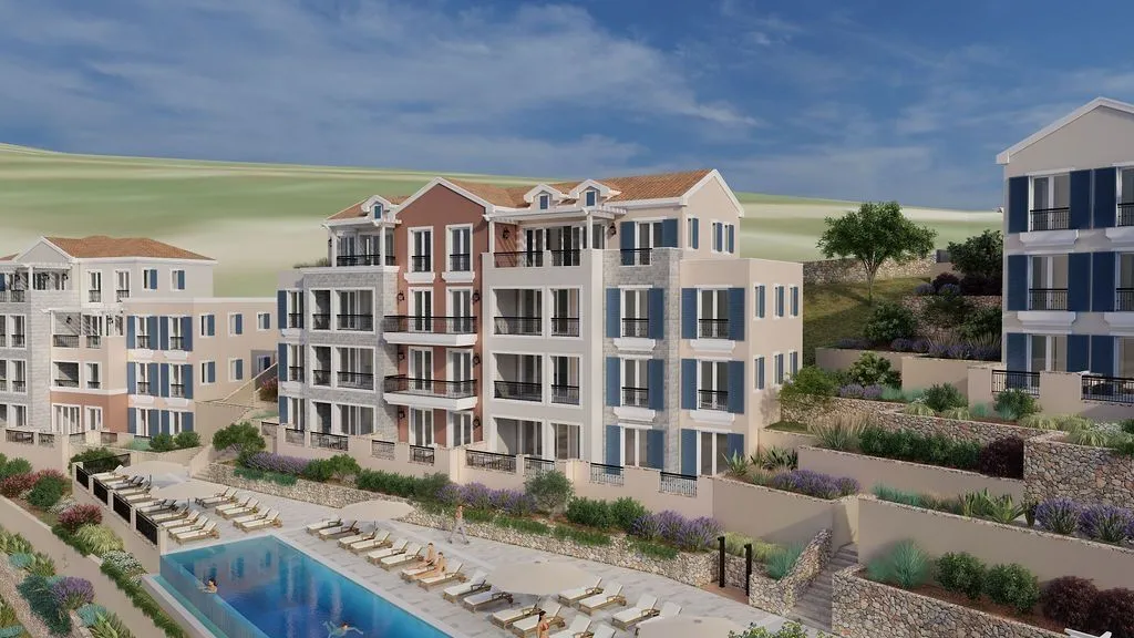 Prodaja, jednosoban stan, 66m², Tivat, Crna Gora