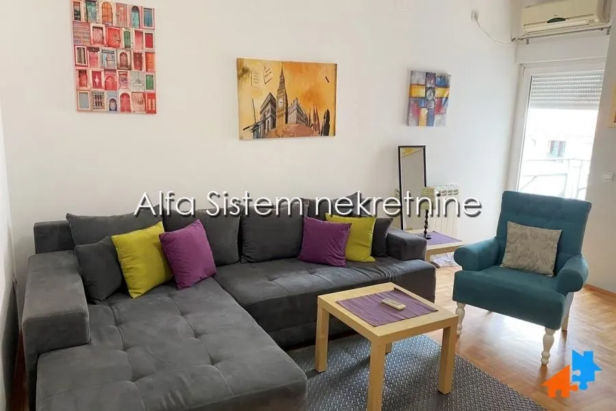 Rent, two bedroom apartment, 52m², Vračar Hram, Vračar Sve Podlokacije