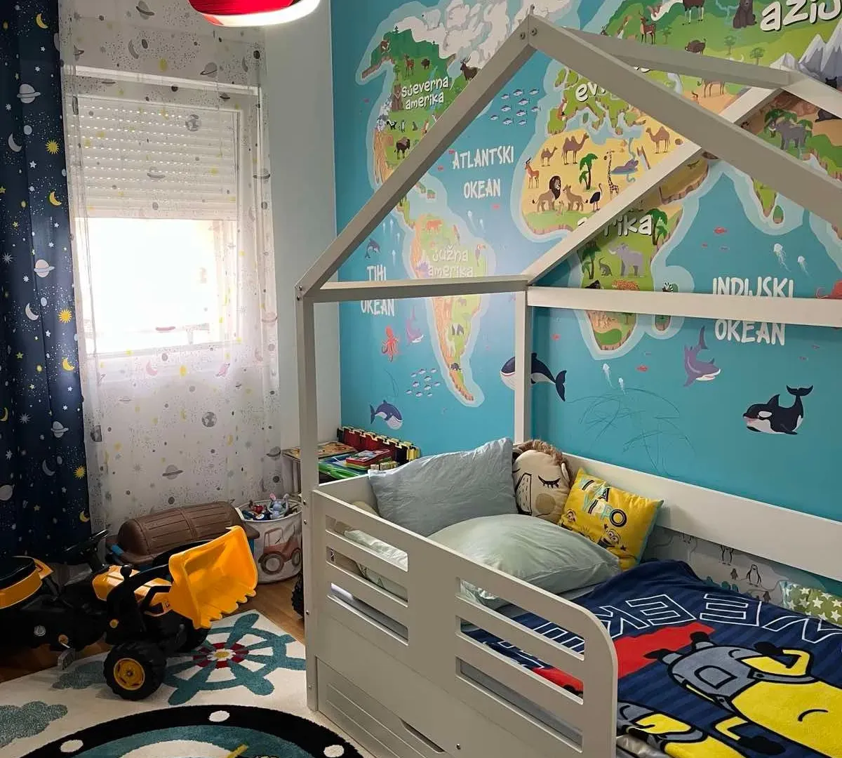 Rent, two bedroom apartment, 59m², Ljubović, Podgorica
