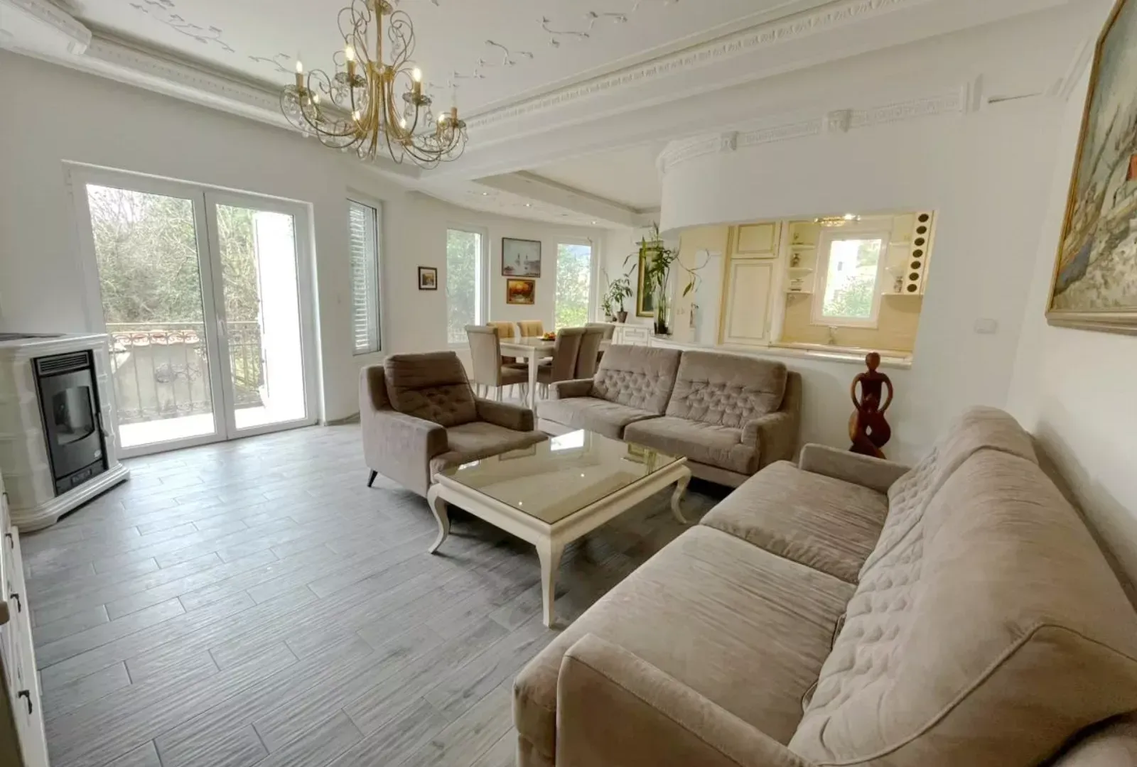 Rent, apartment, 90m², Tivat, Crna Gora
