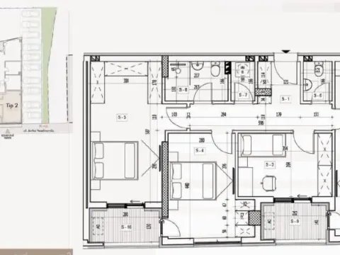 Sale, three bedroom apartment, 99m², Medijana, Niš - image 3