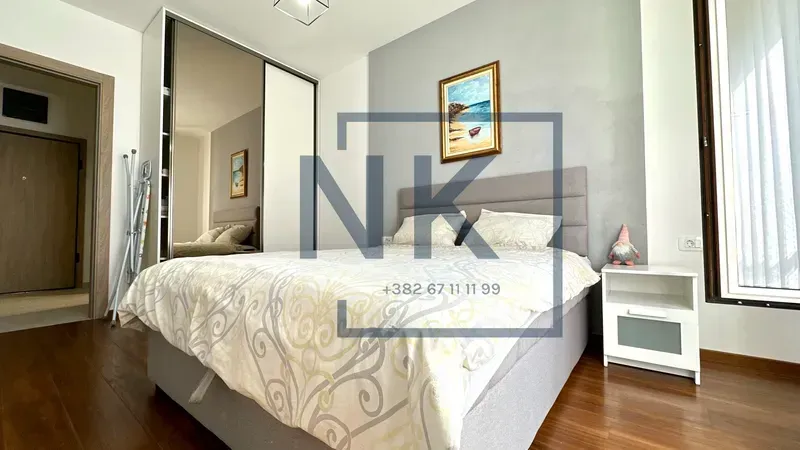 Izdavanje, jednosoban stan, 52m², Master Kvart, Podgorica