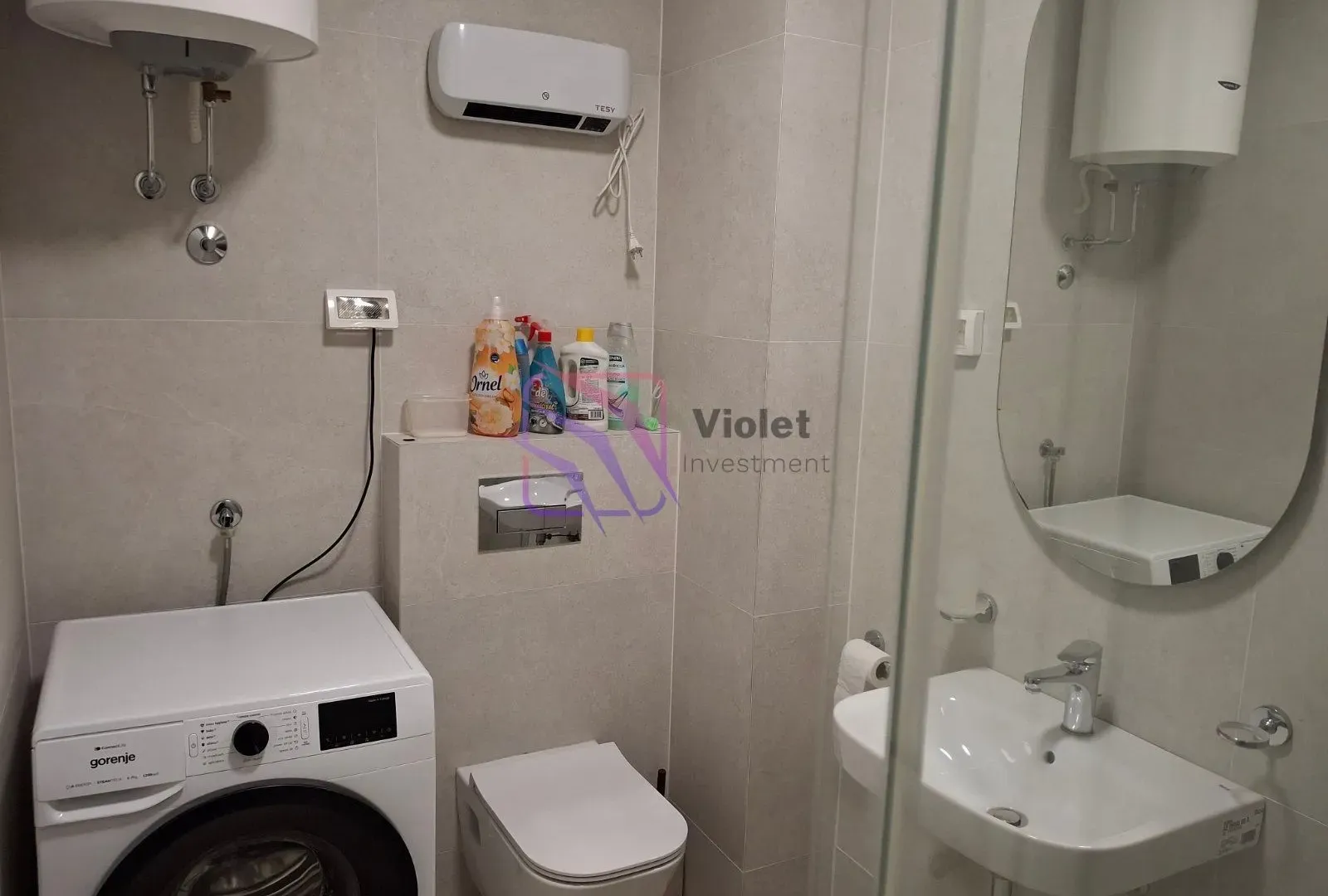 Rent, one bedroom apartment, 40m², Pobrežje, Podgorica
