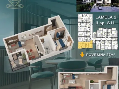 Prodaja, garsonjera, 22m², Vrnjačka Banja, Srbija - image 9