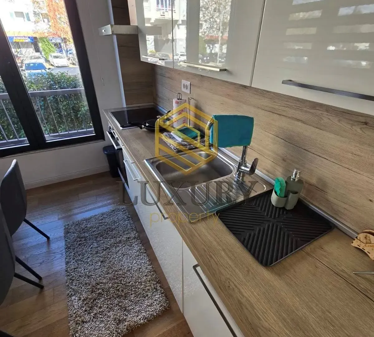 Rent, one bedroom apartment, 46m², Blok 9, Podgorica