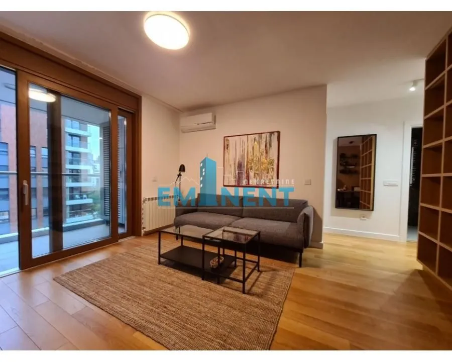 Rent, two bedroom apartment, 52m², Novi Beograd Blok 63, Novi Beograd Sve Podlokacije