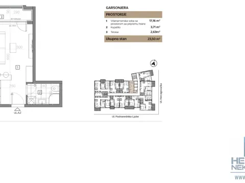 Sale, studio apartment, 24m², Centar, Jagodina - image 2
