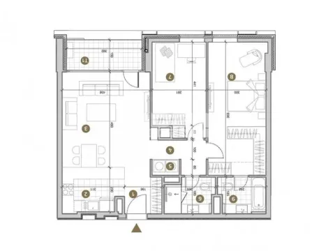 Izdavanje, trosoban stan, 88m², Savski Venac, Beograd - image 6