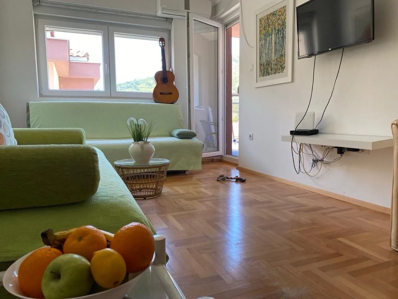 Rent, one bedroom apartment, 40m², Rozino, Budva