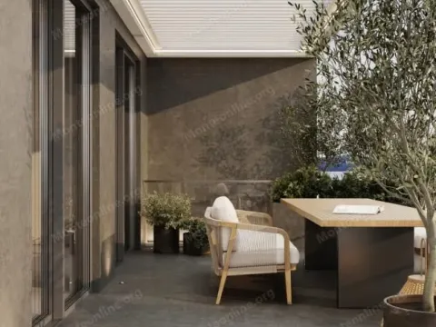 Sale, studio apartment, 46m², Sveti Stefan, Budva - image 14