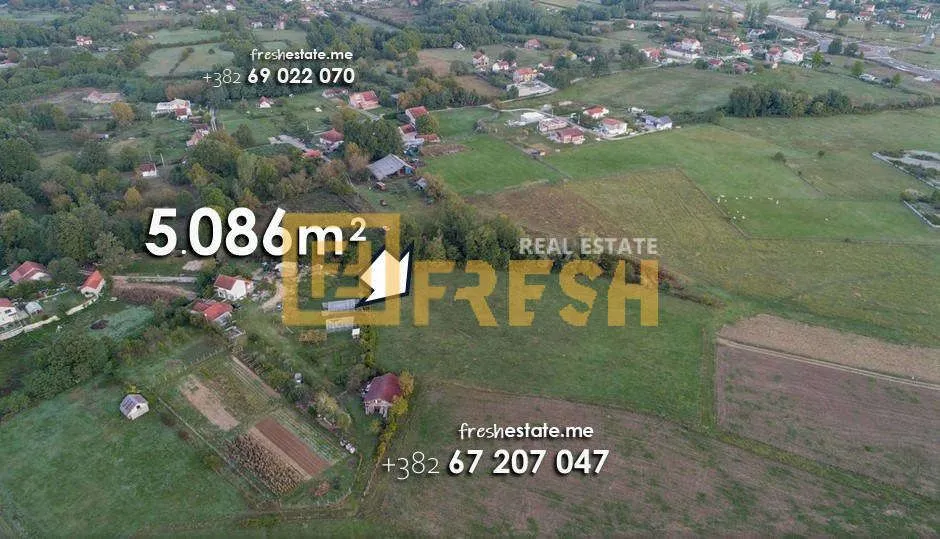 Prodaja, plac, 5086m², Danilovgrad, Crna Gora