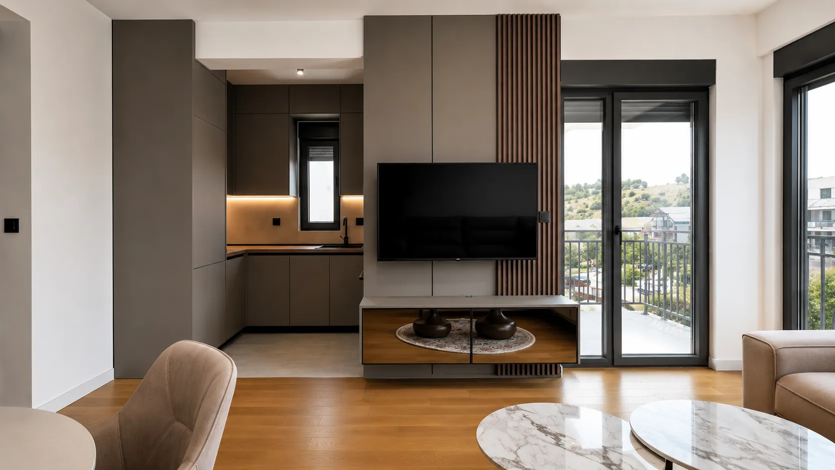 Rent, one bedroom apartment, 47m², Nova Dalmatinska, Podgorica