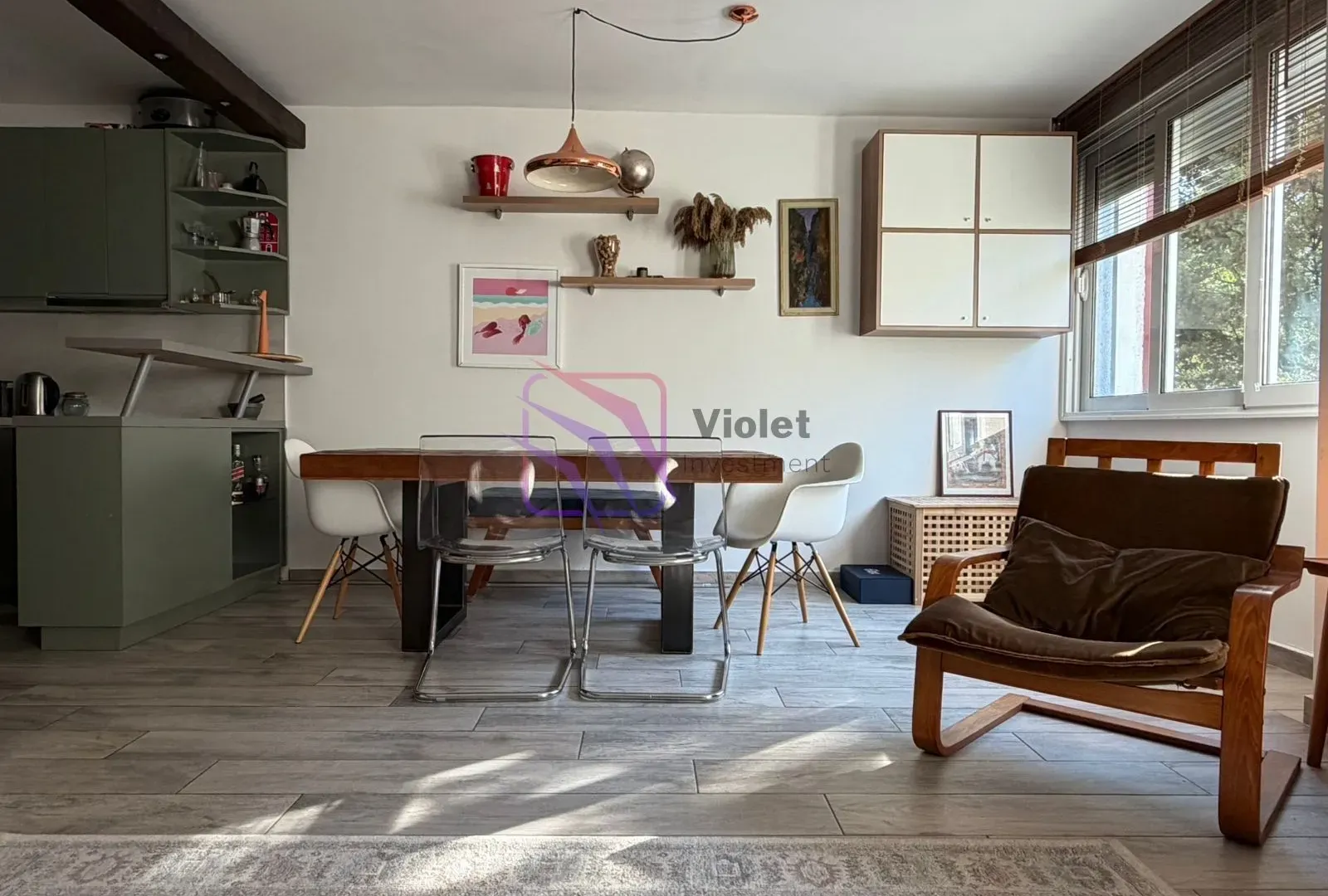 Rent, one bedroom apartment, 60m², Blok 5, Podgorica