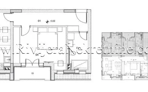Prodaja, jednosoban stan, 59m², Risan, Kotor - image 4