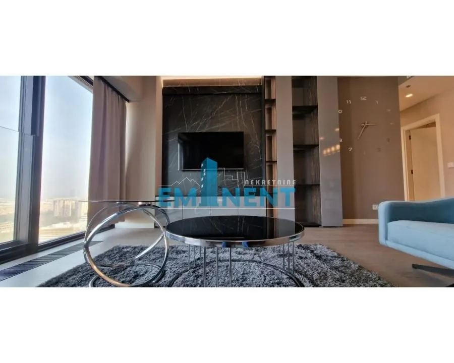 Rent, two bedroom apartment, 59m², Novi Beograd Blok 65, Novi Beograd Sve Podlokacije