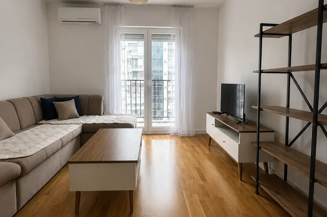 Rent, one bedroom apartment, 41m², Zabjelo, Podgorica