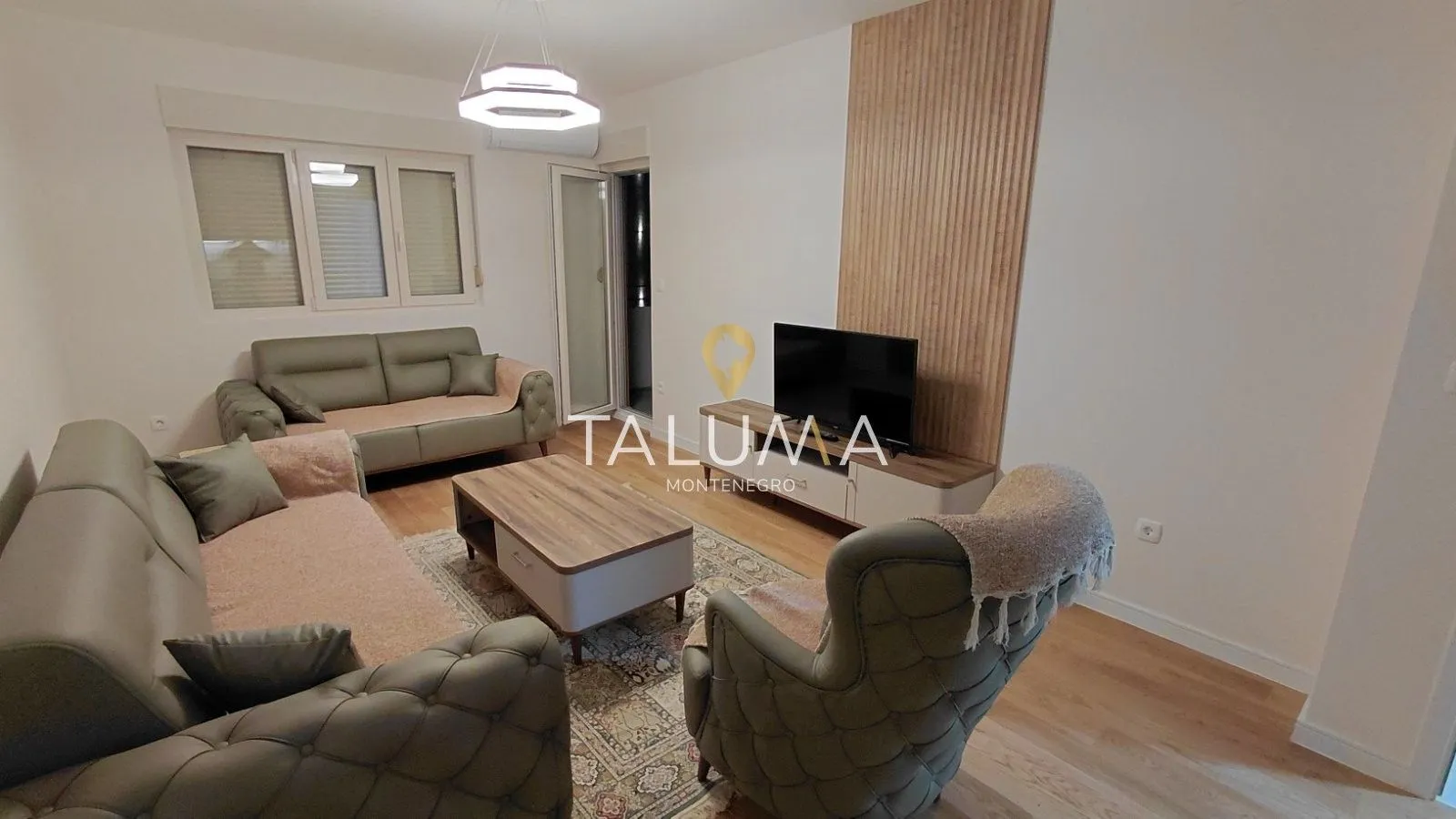 Rent, one bedroom apartment, 49m², City Kvart, Podgorica