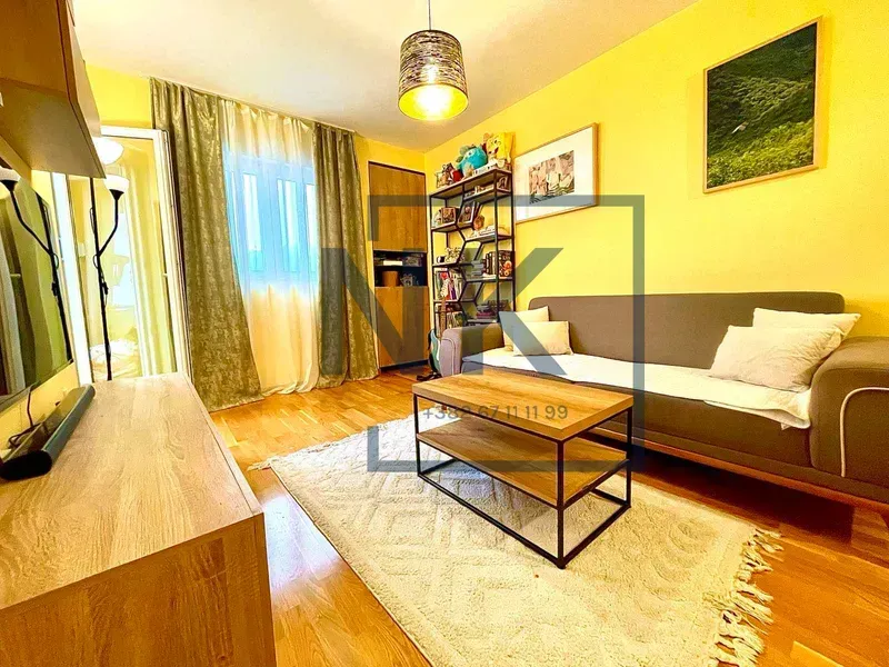Rent, one bedroom apartment, 46m², City Kej, Podgorica