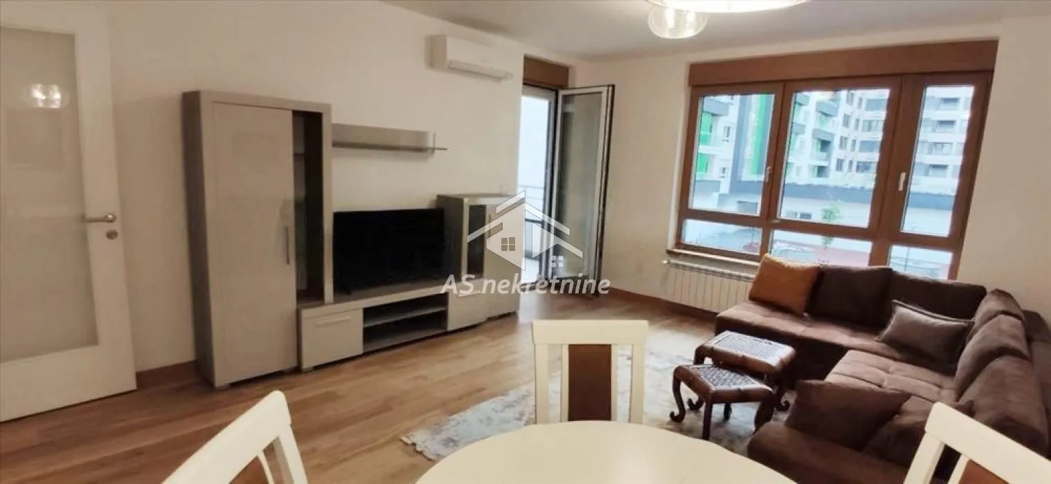 Rent, two bedroom apartment, 60m², Novi Beograd Blok 65, Novi Beograd Sve Podlokacije