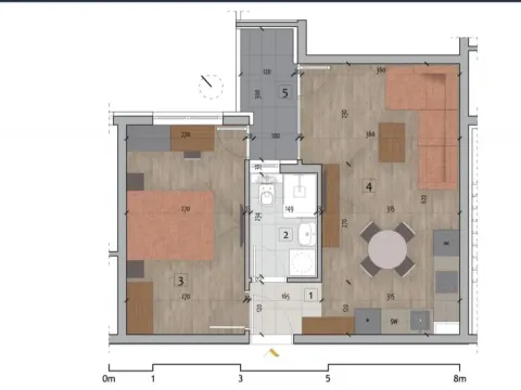 Sale, one bedroom apartment, 42m², Medijana, Niš - image 5