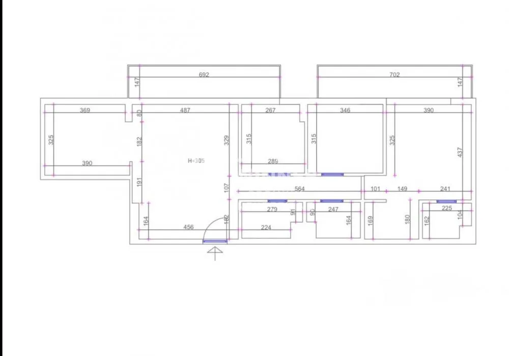 Prodaja, četvorosoban stan, 120m², Novi Beograd Blok 65, Novi Beograd Sve Podlokacije