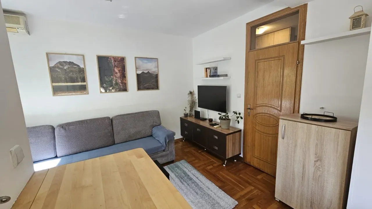 Izdavanje, jednosoban stan, 45m², Vezirov Most, Podgorica